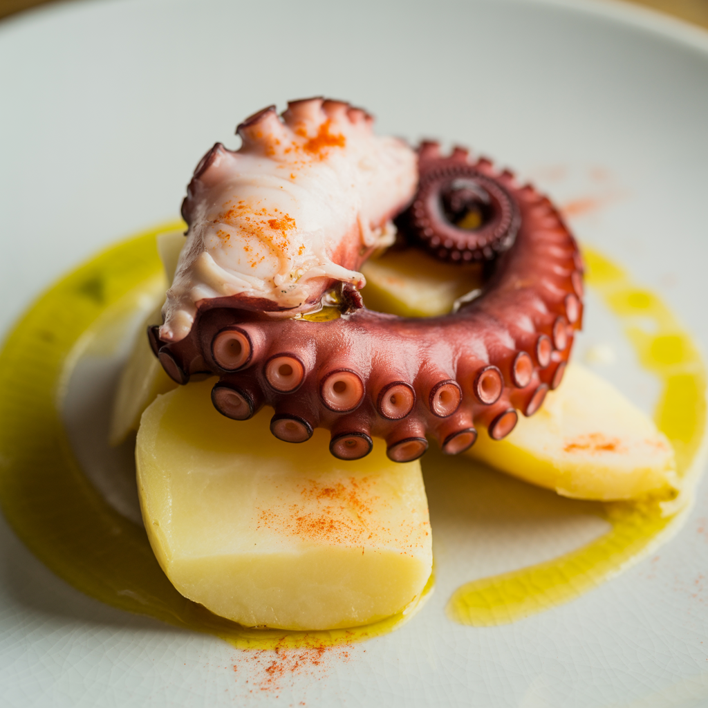 Pulpo a la gallega con Sal de Atacama 🐙